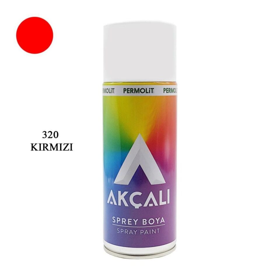 Akçalı Sprey Boya 320 Kırmızı 400ML