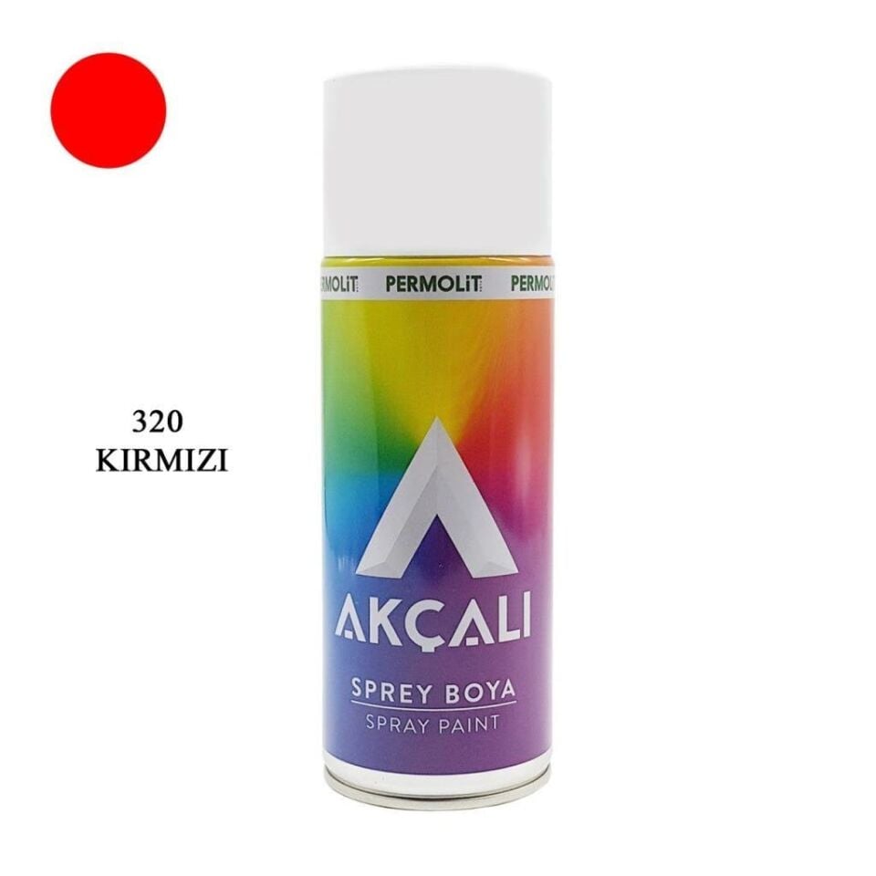 Akçalı Sprey Boya 320 Kırmızı 400ML