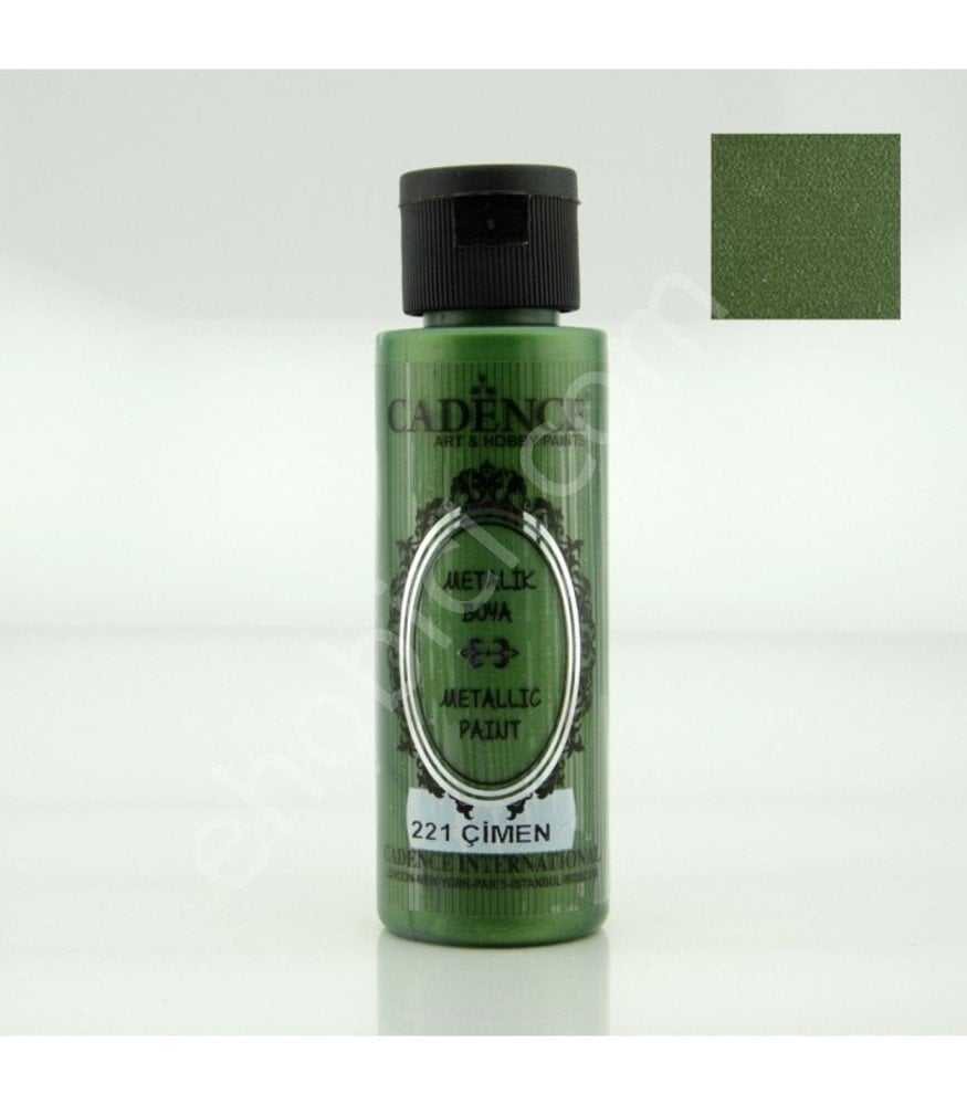 Cadence Metalik Boya - 221 Çimen 70ML