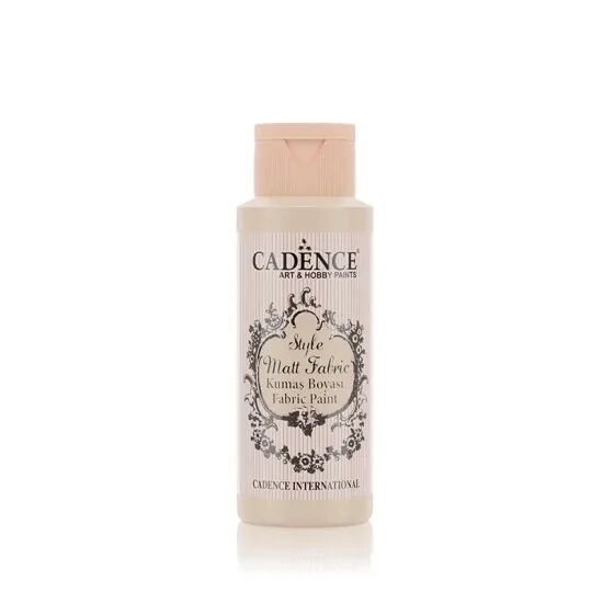 Cadence Style Mat Kumaş Boyası - 634 Rosy Bej 59ml