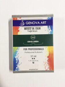 Cenova Art Profesyonel Yağlı Boya 568 Grass Green 37ml