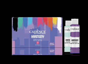 Cadence Harmony Akrilik 10 lu Set Canlı Renkler 59ml