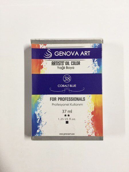 Cenova Art Profesyonel Yağlı Boya 38 Cobalt Blue 37ml