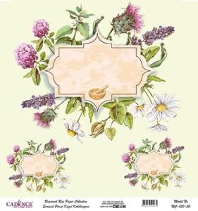 Cadence Evrensel Pirinç Dekopaj Kağıdı - UC-130