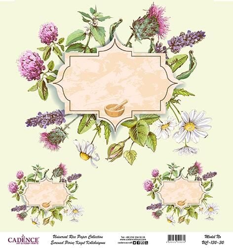 Cadence Evrensel Pirinç Dekopaj Kağıdı - UC-130