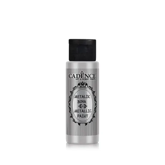 Cadence Metalik Boya 235 Parlak Gümüş 70ML