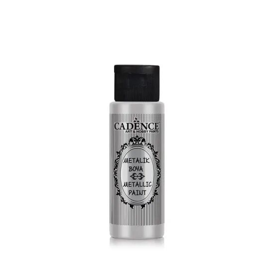 Cadence Metalik Boya 235 Parlak Gümüş 70ML