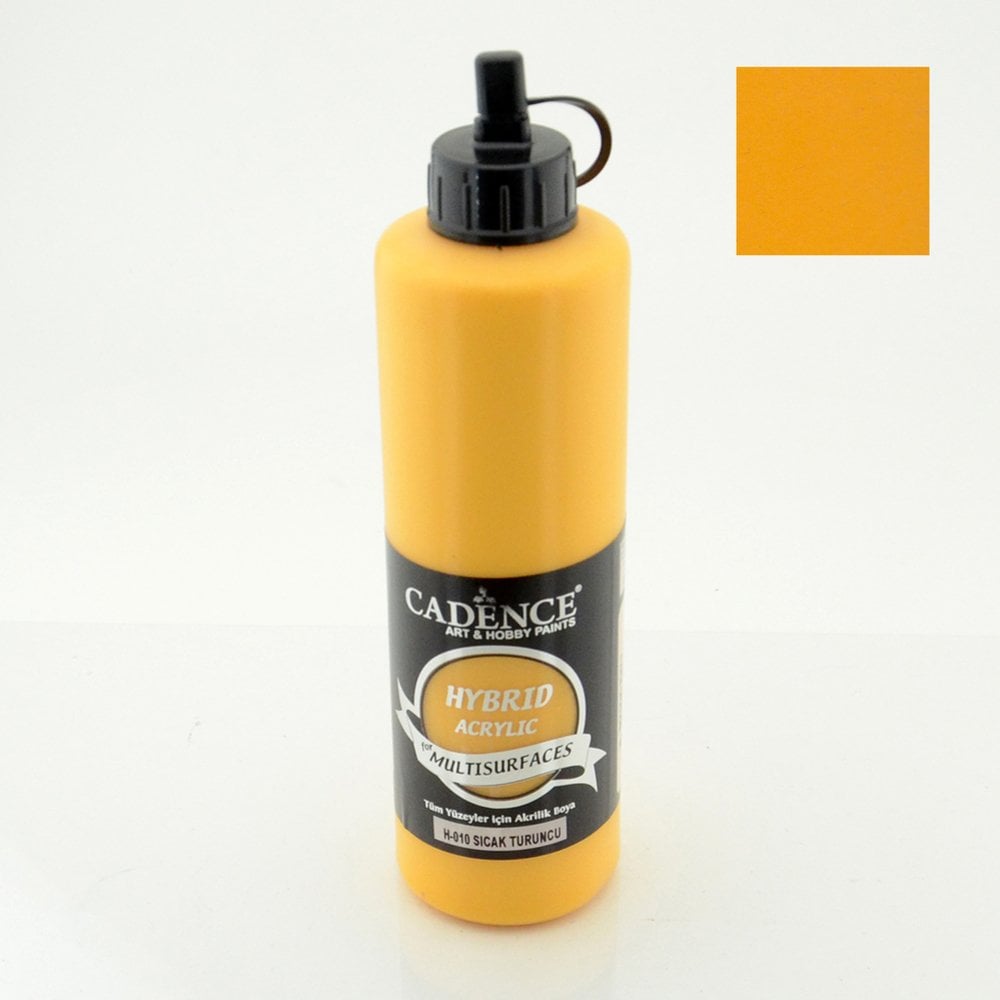 Cadence Hibrit Multisurface Boya H010 Sıcak Turuncu 500ML