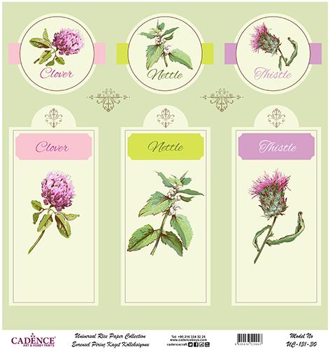 Cadence Evrensel Pirinç Dekopaj Kağıdı - UC-131