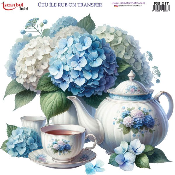 Ütü ile Rub On Transfer Kağıdı 30x30cm RB-217