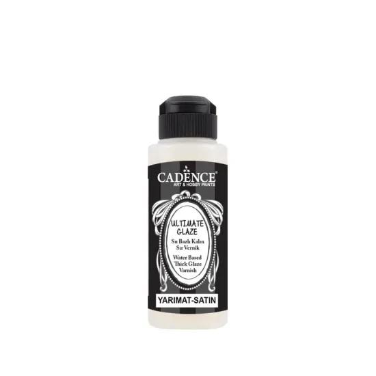 Cadence Ultimate Kalın Sır Vernik 120ML (Yarımat)