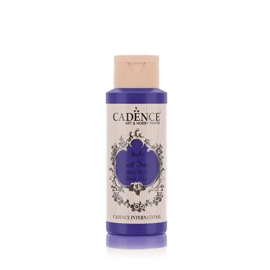 Cadence Style Mat Kumaş Boyası - 644 Ultramarine 59ml