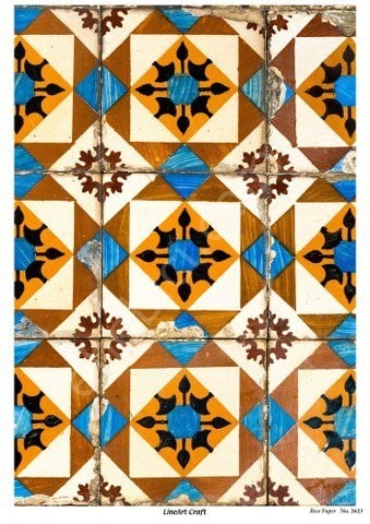 Lineart Pirinç Dekopaj Kağıdı Model - 2623