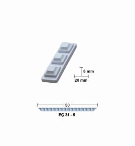 Bükülebilir Esnek Çıta 50cm EÇ-31-5