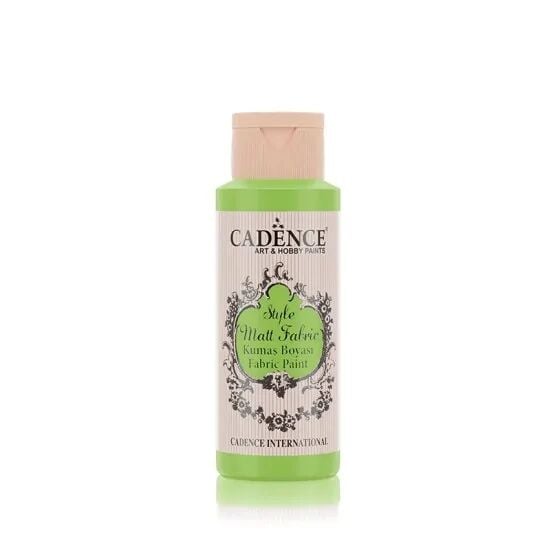 Cadence Style Mat Kumaş Boyası - 645 Fıstık Yeşili 59ml