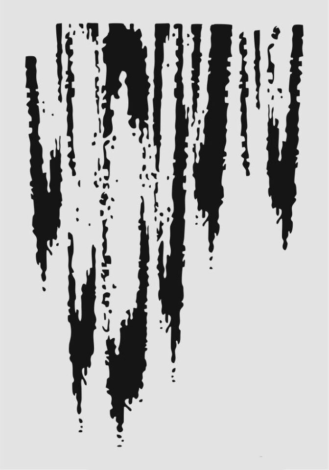 Mix Media Stencil Şablon (21x30) Mix-045