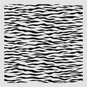 Mix Media Stencil Şablon (25x25) Mix-046