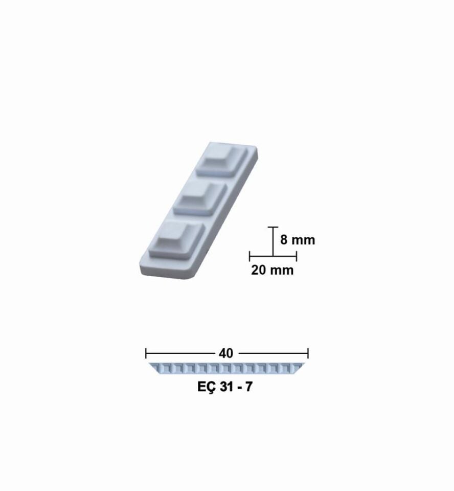 Bükülebilir Esnek Çıta 40cm EÇ-31-7