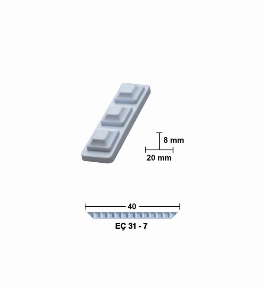 Bükülebilir Esnek Çıta 40cm EÇ-31-7