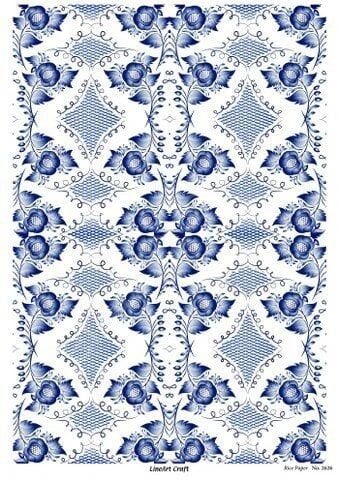 Lineart Pirinç Dekopaj Kağıdı Model - 2626