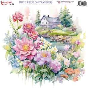 Ütü ile Rub On Transfer Kağıdı 30x30cm RB-197