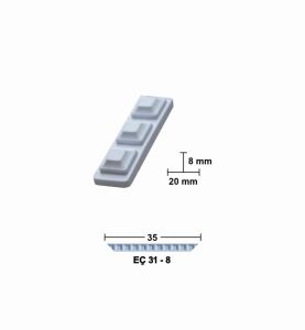 Bükülebilir Esnek Çıta 35cm EÇ-31-8