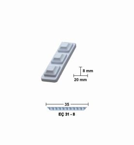 Bükülebilir Esnek Çıta 35cm EÇ-31-8