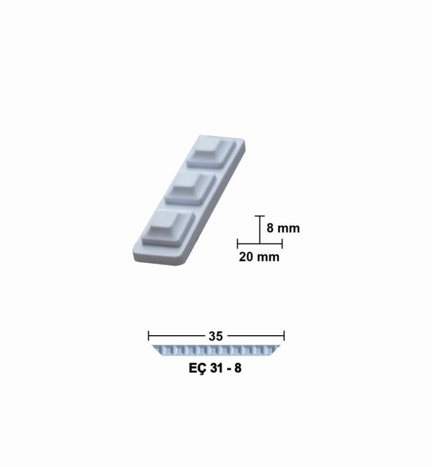 Bükülebilir Esnek Çıta 35cm EÇ-31-8