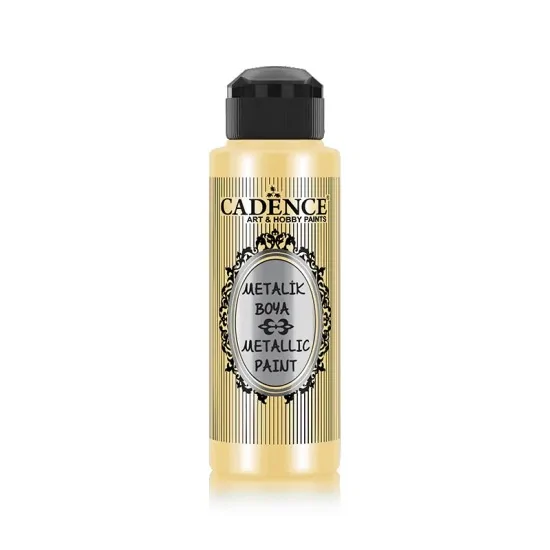Cadence Metalik Boya 200 Altın 120ML