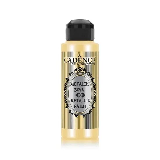 Cadence Metalik Boya 200 Altın 120ML