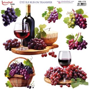 Ütü ile Rub On Transfer Kağıdı 30x30cm RB-172