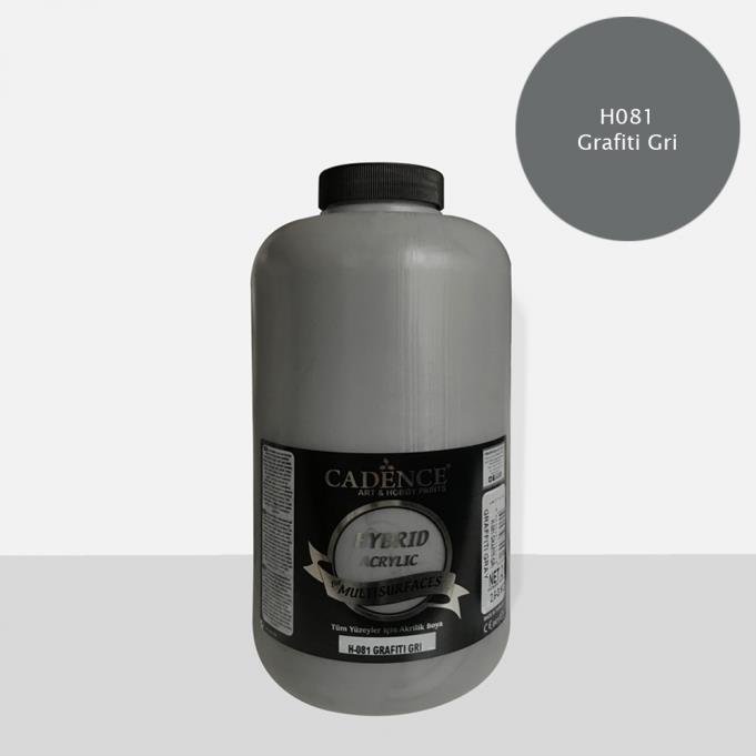 Cadence Hibrit Multisurface Boya 2000ml H-081 Grafiti Gri (3 Kg)