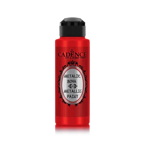 Cadence Metalik Boya 215 Kırmızı 120ML