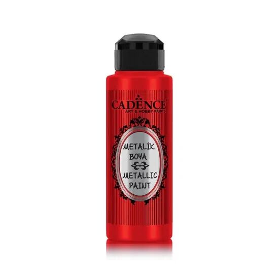 Cadence Metalik Boya 215 Kırmızı 120ML