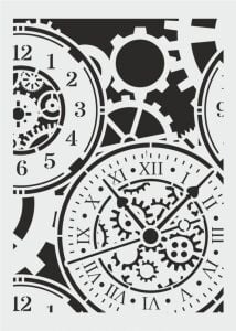 Mix Media Stencil Şablon (25x35) MİX-050