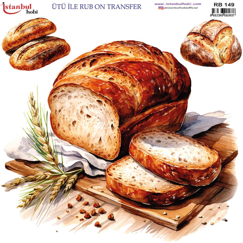 Ütü ile Rub On Transfer Kağıdı 30x30cm RB-149