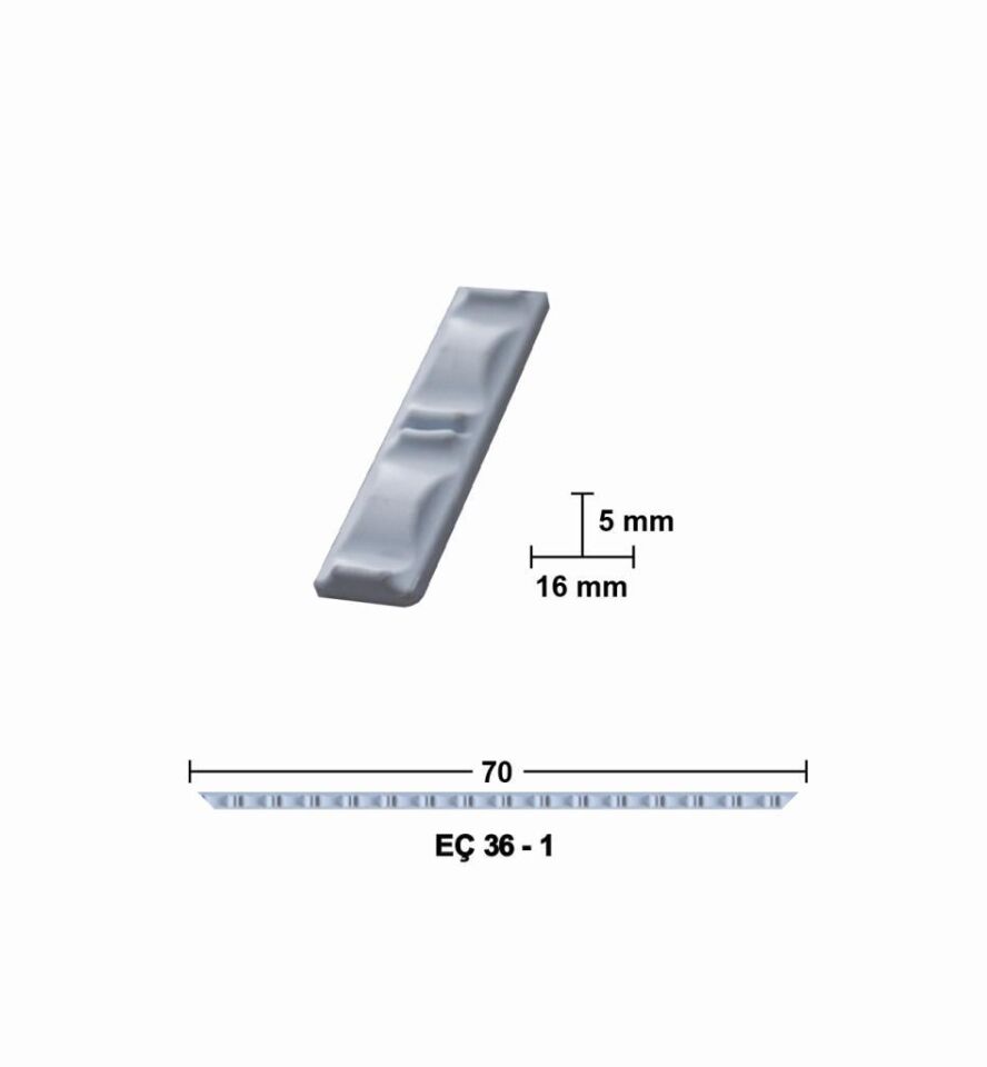 Bükülebilir Esnek Çıta 70cm EÇ-36-1