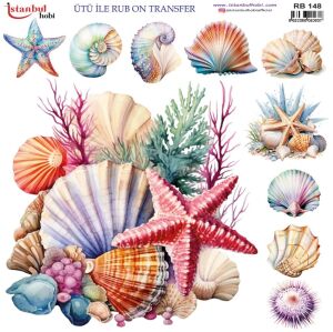 Ütü ile Rub On Transfer Kağıdı 30x30cm RB-148