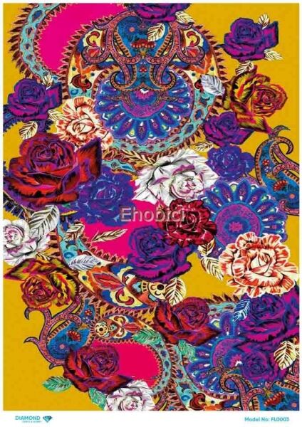 Diamond Pirinç Dekopaj Kağıdı - FL-003