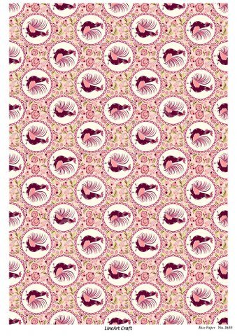 Lineart Pirinç Dekopaj Kağıdı Model - 2633