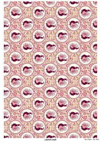 Lineart Pirinç Dekopaj Kağıdı Model - 2633