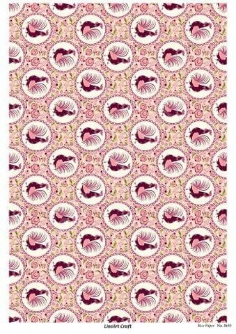 Lineart Pirinç Dekopaj Kağıdı Model - 2633