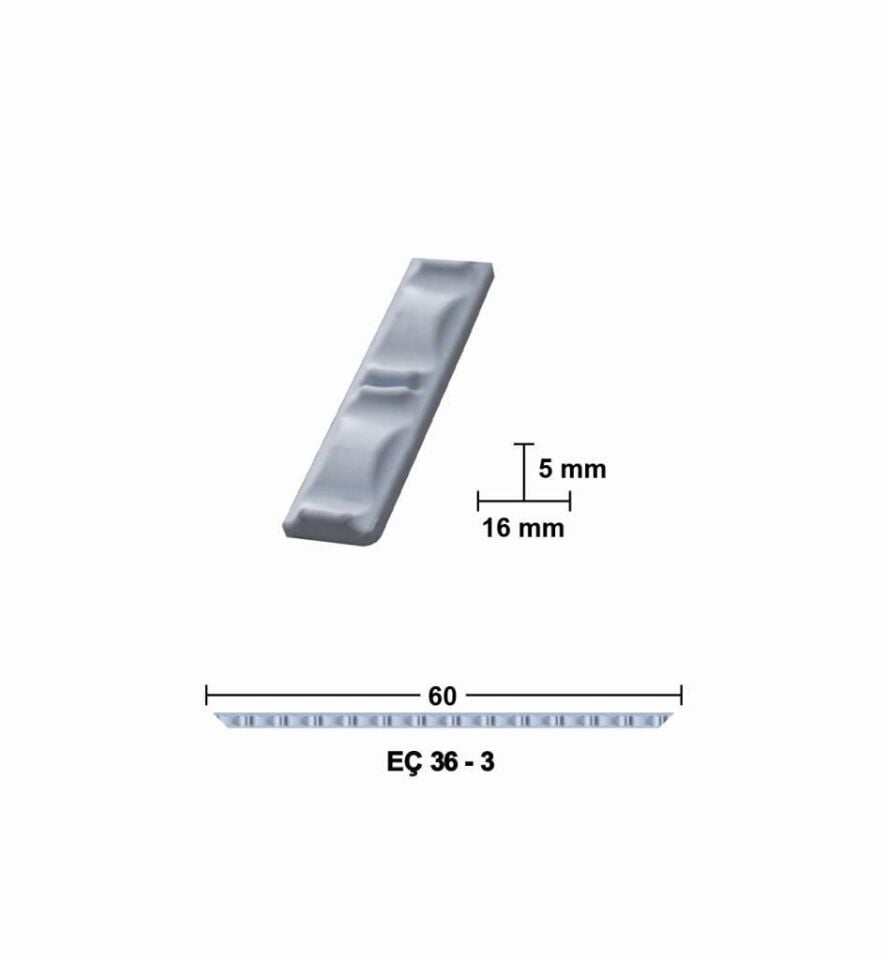 Bükülebilir Esnek Çıta 60cm EÇ-36-3