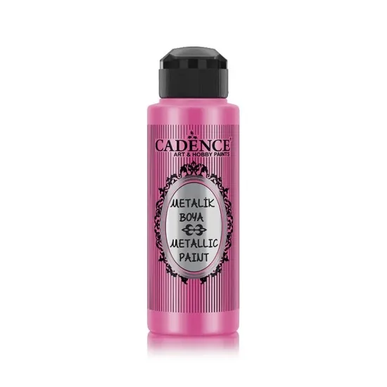Cadence Metalik Boya 212 Koyu Pembe 120ML