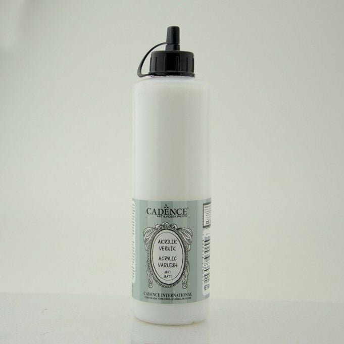 Cadence Su Bazlı Akrilik Mat Vernik 500ML