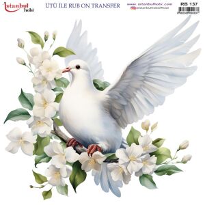 Ütü ile Rub On Transfer Kağıdı 30x30cm RB-137