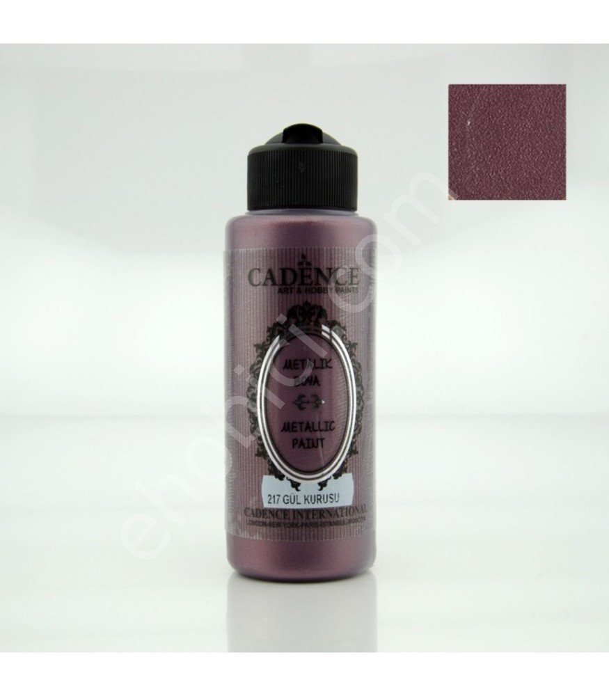 Cadence Metalik Boya - 217 Gül Kurusu 120ML