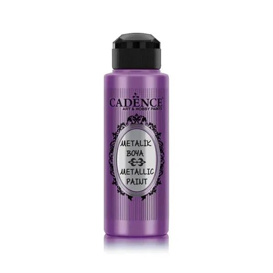 Cadence Metalik Boya 225 Eflatun 120ML
