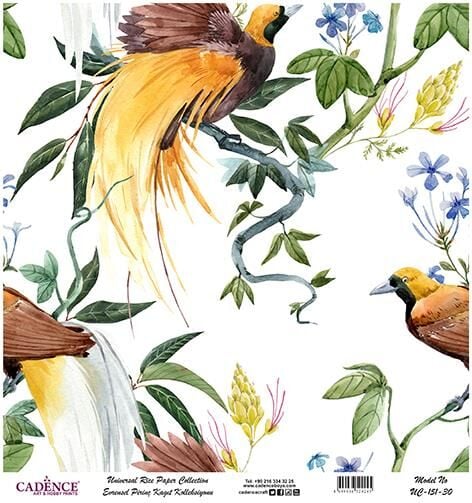 Cadence Evrensel Pirinç Dekopaj Kağıdı - UC-151