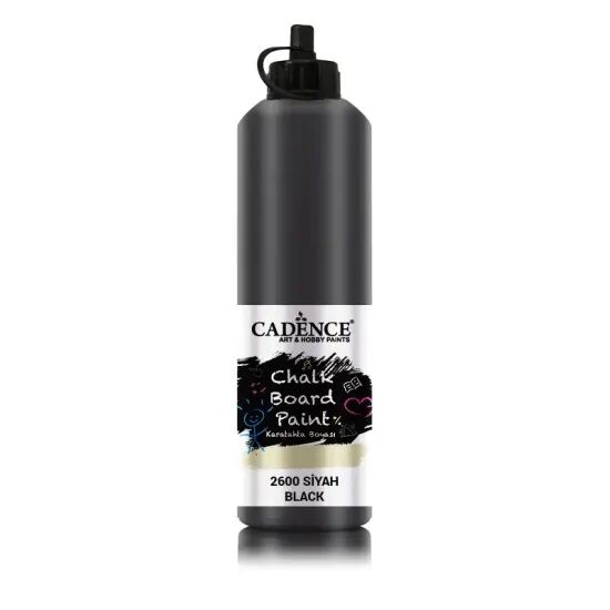 Cadence Kara Tahta Boyası - 2600 Siyah - 750ml